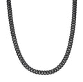 Sterling Silver 20mm Round Big Stone in Center Surrounded with Small Stones Moissanite Cuban 22 Inch Mens Necklace RP+BP 39-1/8 Cttw